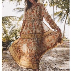 seashell gown in sand